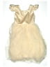 Assorted Brands 100% Polyester Gold Dress Size 14 - photo 1