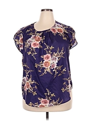 Unbranded Short Sleeve Blouse (view 1)