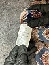 Goop G. Label 100% Polyester Paisley Blue Brown Cocktail Dress Size 10 - photo 5