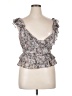 Marissa Webb Collective 100% Polyester Gray Sleeveless Blouse Size 12 - photo 1
