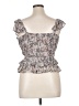 Marissa Webb Collective 100% Polyester Gray Sleeveless Blouse Size 12 - photo 2