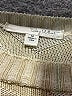 Say What? Chevron-herringbone Gold Pullover Sweater Size M - photo 7