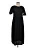 Zara 100% Polyester Black Casual Dress Size S - photo 1