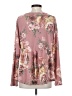 Bluivy Floral Pink Long Sleeve Blouse Size S - photo 2