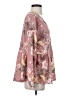 Bluivy Floral Pink Long Sleeve Blouse Size S - photo 4