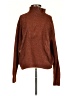 Love Ellie Solid Brown Turtleneck Sweater Size S - photo 1