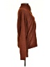 Love Ellie Solid Brown Turtleneck Sweater Size S - photo 4