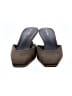 Reformation Brown Green Mule/Clog Size 5 1/2 - photo 2
