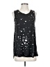 Agnes & Dora Stars Black Sleeveless T-Shirt Size XS - photo 1