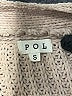Pol 100% Polyester Tan Cardigan Size S - photo 7
