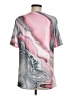 Unbranded 100% Polyester Pink Short Sleeve Henley Size M - photo 2