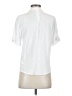Dear John 100% Rayon White Short Sleeve Blouse Size XS - photo 2