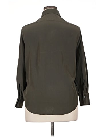 Jarbo Long Sleeve Silk Top (view 2)