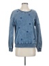 Billy T Stars Blue Pullover Sweater Size S - photo 1