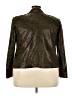 Elementz Metallic Brown Blazer Size 3X - photo 2