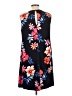 J Howard Floral Black Casual Dress Size 12 - photo 2