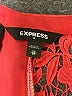 Express Outlet 100% Polyester Red Sleeveless Blouse Size XS - photo 7