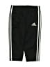 Adidas 100% Polyester Black Track Pants 9-12 MO / 12 MO - photo 1