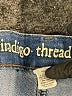 Indigo Thread Co. Solid Blue Jeans Size 6 - photo 7
