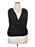 Ambiance Apparel 100% Polyester Black Sleeveless Blouse Size 2X - photo 1