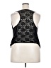 Ambiance Apparel 100% Polyester Black Sleeveless Blouse Size 2X - photo 2