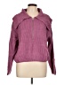 Open Edit Purple Pullover Sweater Size L - photo 1