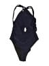 Assorted Brands Solid Black Blue One Piece Swimsuit Size 4 - photo 1