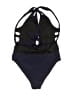 Assorted Brands Solid Black Blue One Piece Swimsuit Size 4 - photo 2