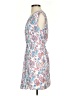 Ann Taylor LOFT 100% Polyester Paisley Blue Casual Dress Size S - photo 5
