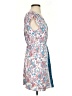 Ann Taylor LOFT 100% Polyester Paisley Blue Casual Dress Size S - photo 4