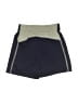 Majestic 100% Polyester Color Block Green Athletic Shorts 9-12 MO / 12 MO - photo 1