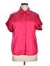 Jon & Anna 100% Polyester Pink Short Sleeve Blouse Size XL - photo 1