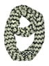 Citrus 100% Wool Chevron-herringbone Green Tan Scarf One size - photo 1