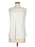 Adiva 100% Polyester Ivory Sleeveless Blouse Size M - photo 1
