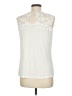 Adiva 100% Polyester Ivory Sleeveless Blouse Size M - photo 2