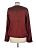 Express 100% Polyester Burgundy Long Sleeve Blouse Size M - photo 2