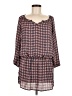 Sami & JO 100% Polyester Argyle Brown Casual Dress Size M - photo 1