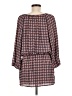 Sami & JO 100% Polyester Argyle Brown Casual Dress Size M - photo 2