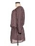 Sami & JO 100% Polyester Argyle Brown Casual Dress Size M - photo 5