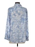 Zara Paisley Blue Long Sleeve Blouse Size S - photo 2