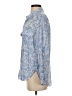 Zara Paisley Blue Long Sleeve Blouse Size S - photo 5