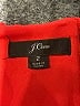 J.Crew 100% Polyester Red Cocktail Dress Size 2 - photo 7