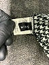 Shein Houndstooth Black Casual Skirt Size 28 waist (estimated) - photo 4