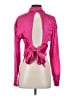 Chaser Pink Long Sleeve Blouse Size S - photo 2