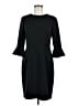 Donna Morgan Solid Black Cocktail Dress Size 8 - photo 1