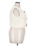Fashion 100% Polyester Ivory Sweater Vest Size S - photo 4