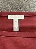 Leith Solid Burgundy Cocktail Dress Size XS - photo 7