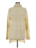 Assorted Brands Metallic Gold Turtleneck Sweater Size M - photo 1