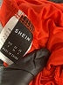 Shein Solid Orange Cocktail Dress Size S - photo 7