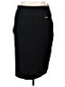 Calvin Klein Solid Black Casual Skirt Size XL - photo 1